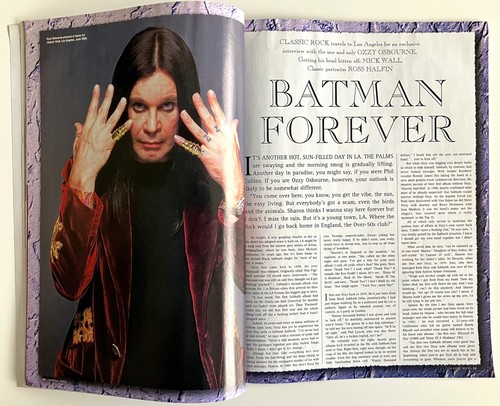 UK Classic Rock magazine #17 August 2000 Ozzy Osbourne Ritchie Blackmore w/CD - Picture 11 of 23