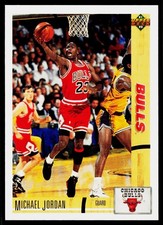 Michael Jordan, 1991-92 Upper Deck, #44, Chicago Bulls,