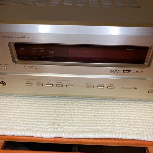 DENON AVR-3300 AV SURROUND RECEIVER DOLBY DIGITAL DTS D.D.S.C AC100V 50/60Hz - Picture 2 of 20