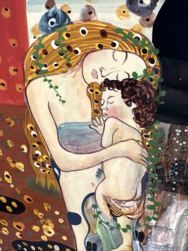 Decorative Gift Box w Gustav Klimt “The Three ages of Woman” Hand Embossed - Imagen 2 de 10