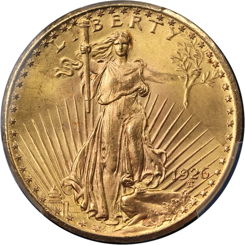1926-P Saint-Gaudens Double Eagle — photo from the most recent tracked eBay sale