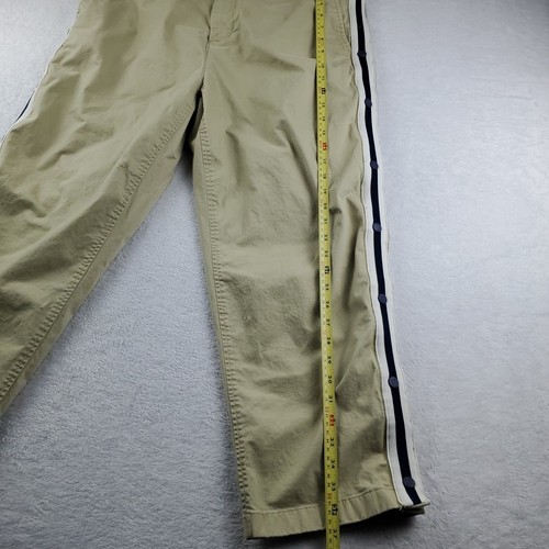 Tommy Hilfiger Hose Snap Leg Herren 36 W 30 L Beige Straight Fit Chinohose - Bild 4 von 23