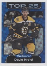 2016-17 Upper Deck Parkhurst Top 25 Blue /25 David Krejci #TOP7