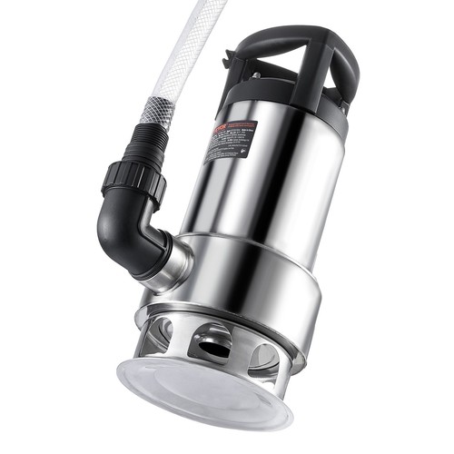 1HP Submersible Sump Pump 4020GPH 30FT Stainless Steel Automatic Switch - Picture 9 of 12