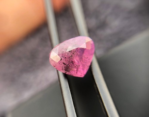 3.00 Ct Natural Heart Shape Sapphire Corundum Beautiful pink Loose Gemstone - Picture 9 of 11