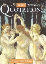 THE OXFORD DICTIONARY OF QUOTATIONS By Elizabeth Knowles - Hardcover **Mint**