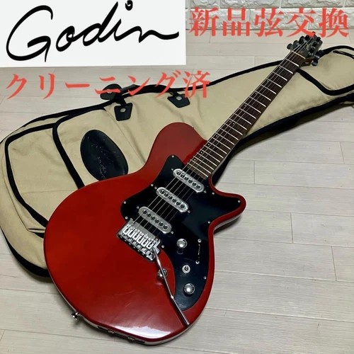 Cleaned Godin Model Solidac Electric Guitar