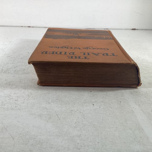 George W. Ogden The Trail Rider 3rd Printing 1924 HC Good - Picture 6 of 10