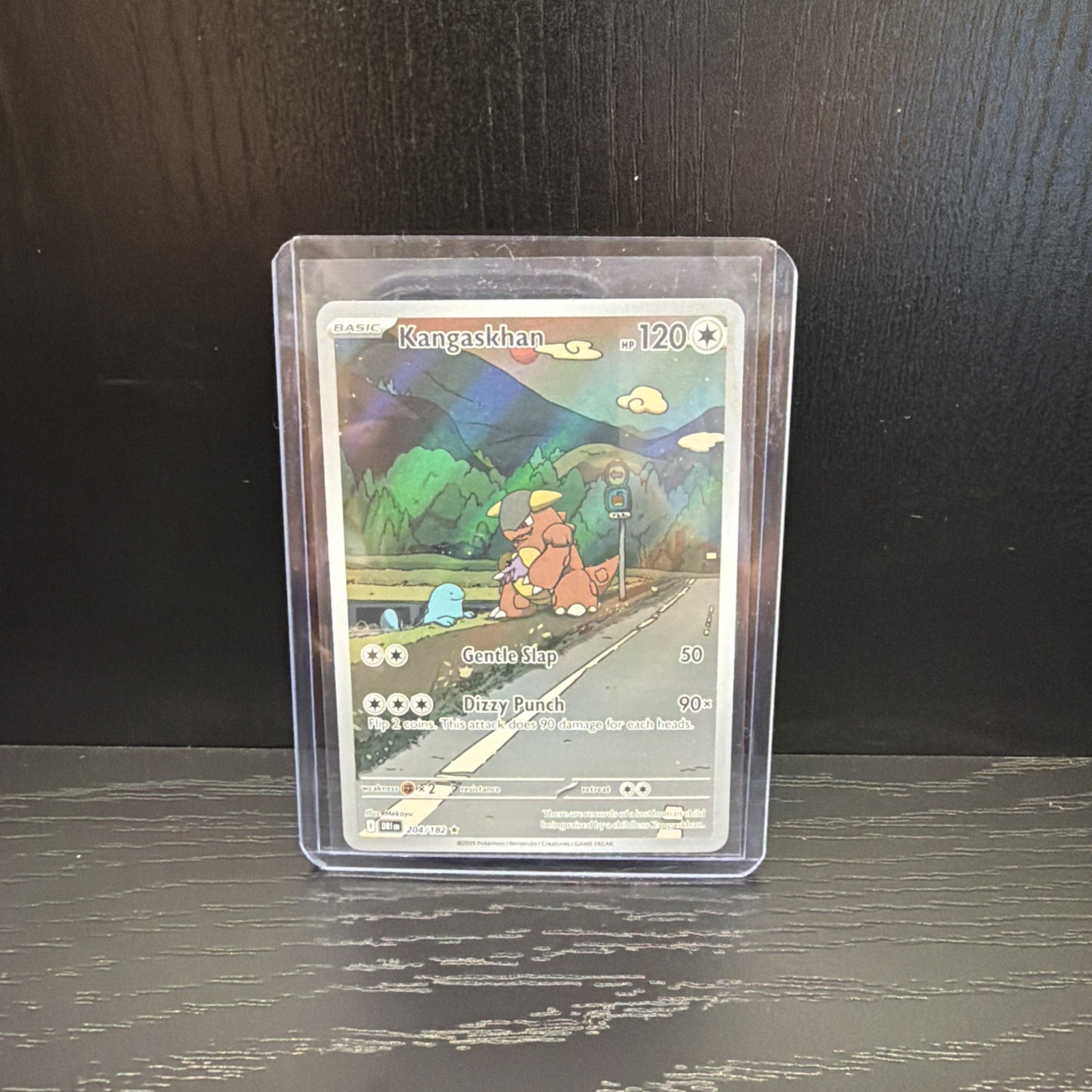 Kangaskhan 204/182 SV10: Destined Rivals Illustration Rare NM