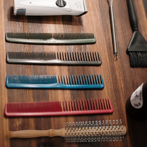 Lockenbürste für Kurzhaar Rundbürsten Damen Entwirrer Haarbürste - Bild 6 von 12