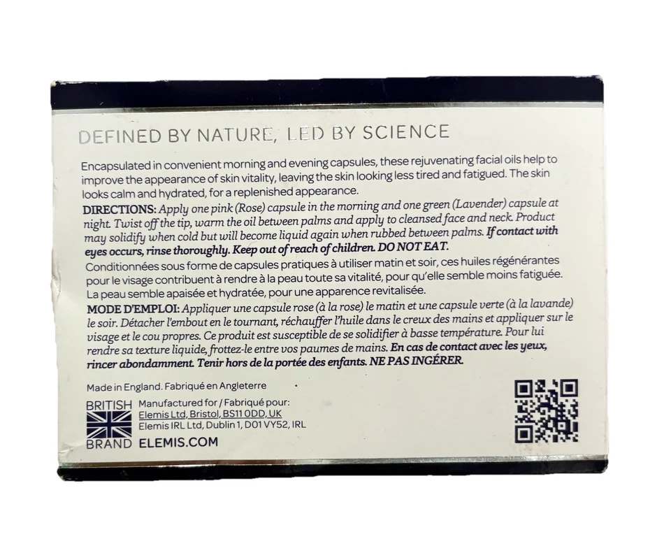 Омолаживающие масла для лица Elemis Skin Bliss Capsules 60 капсул 0,21 мл - Изображение 3 из 4