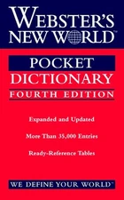 Webster'S New World Pocket Dictionary, Fourth Edition – houghton mifflin harcour