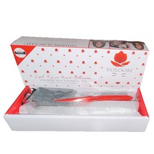 VOLOOM Volumizing Hair Iron Electric Styling Device Red White Women