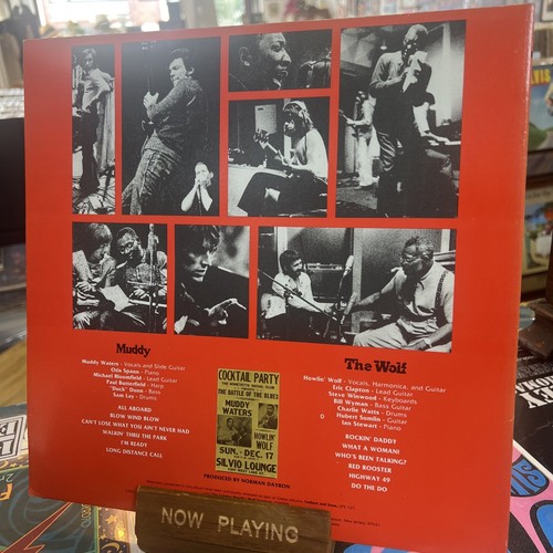 Muddy Waters & Howlin' Wolf - Muddy & The Wolf EX/VG+ Schach White Label Promo 82 - Bild 2 von 6