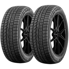 (QTY 2) 275/45R20 Falken Aklimate A/W 110V XL Black Wall Tires