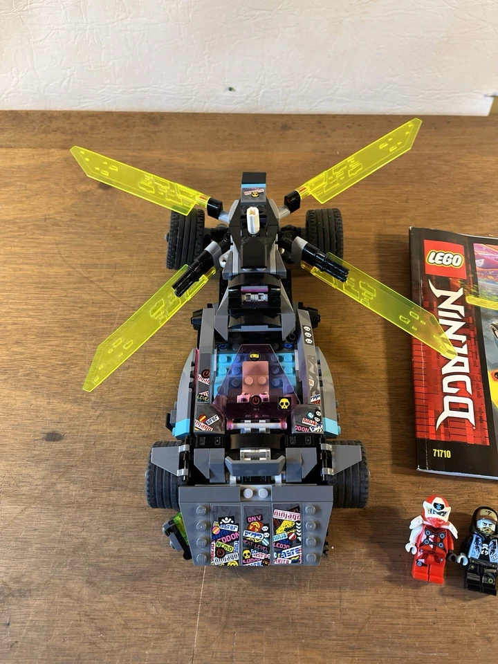 LEGO Ninjago 71710 Cyber Dragon Jet with 3 Minifigures + Manual, photo 3 sur 5