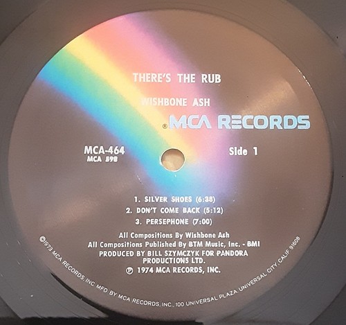 Wishbone Ash There's The Rub Record Lp Mca 1974 sehr guter + Zustand - Bild 4 von 6