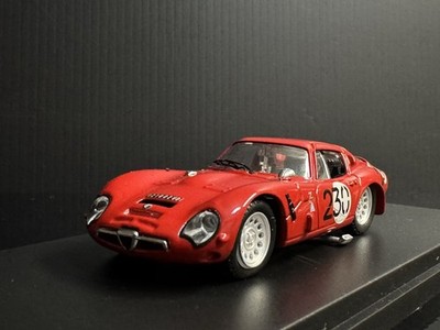 ALFA ROMEO Giulia TZ2 1600 coupè Zagato  Vintage 1:43 Diecast Scale model Italy
