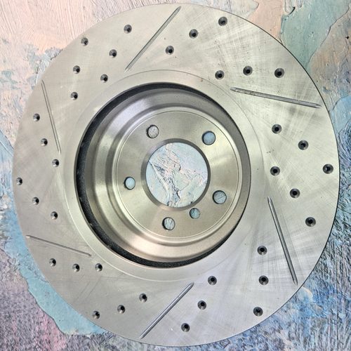 Stop Tech 127.34093L For 07-13 3 Series 13-15 X1 Front LH Drilled Slotted Rotor - Picture 2 of 11