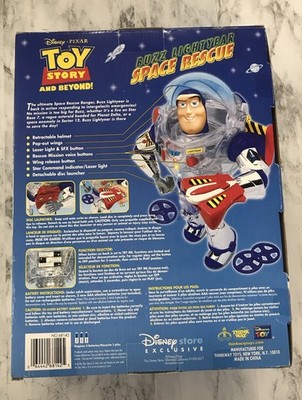 BUZZ LIGHTYEAR TOYSTORY スケルトン バズ Disney Buzz Lightyear Skeleton Clear Toy Story Talking Space