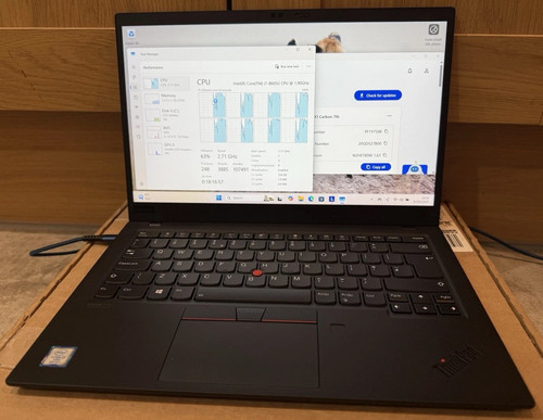 ThinkPad X1 Carbon 7th - i7 - 16GB RAM - 512GB SSD - FHD - Picture 2 of 16