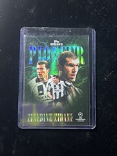 Zinedine Zidane 2024-25 Topps UEFA UCC Decades Pioneer Green /99 Juventus