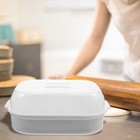  1pc gedämpfte Brötchen Dampfgarer Mikrowellenherd Spezialbox Küchendampfer