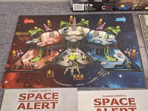 Vlaada Chvatil Space Alert Board Game 100% Complete Unpunched VGC Rio Grande CGE - Picture 13 of 20