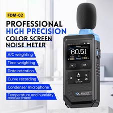FDM02 Digital Noise Meter with Data Retention and Language Switch 30 to 130 dB
