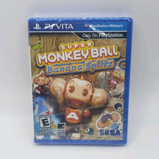 Super Monkey Ball: Banana Splitz (PS Vita, PlayStation) Brand New, Near Mint