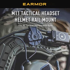 EARMOR Universal ARC Fast Helmet Adapters Tactical Headset Compatibility