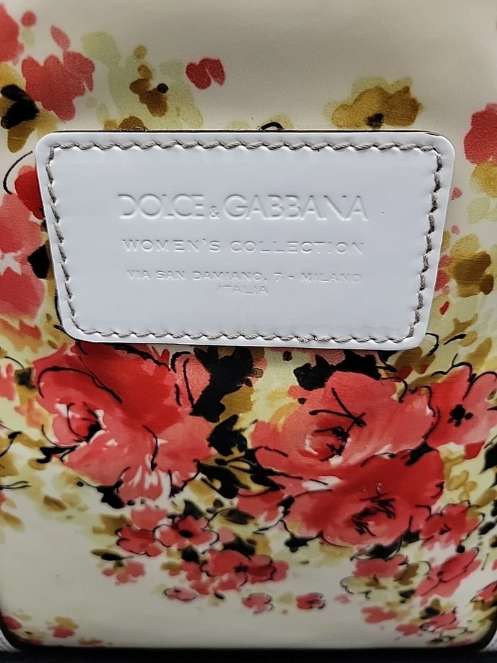 Bolso de Mano Dolce & Gabbana Charol Floral Foto 2 de 4