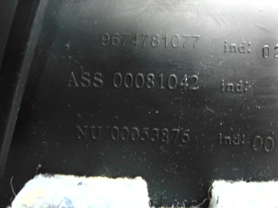 Caja de almacenamiento reposabrazos consola central citroen ds4 9674781077 mk1 2010-2018h Foto 2 de 4