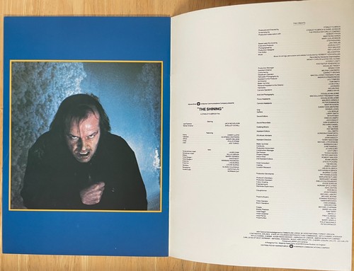 El Resplandor 1980 Japón Programa de Películas y Boletos Set Jack Nicholson, Kubrick - Imagen 11 de 14