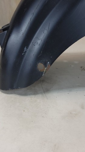 92-98 Dyna REAR BACK WHEEL FENDER METAL FAIRING RED HARLEY FXD FXDX FXDXT CUSTOM - Picture 8 of 12