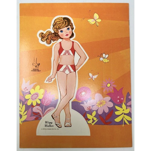 Whispy Walker Paper Doll, Uncut, Whitman 1976, Uneeda Doll Co. - Picture 2 of 3