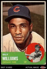 1963 Topps #353 Billy Williams Cubs HOF 2 - GOOD
