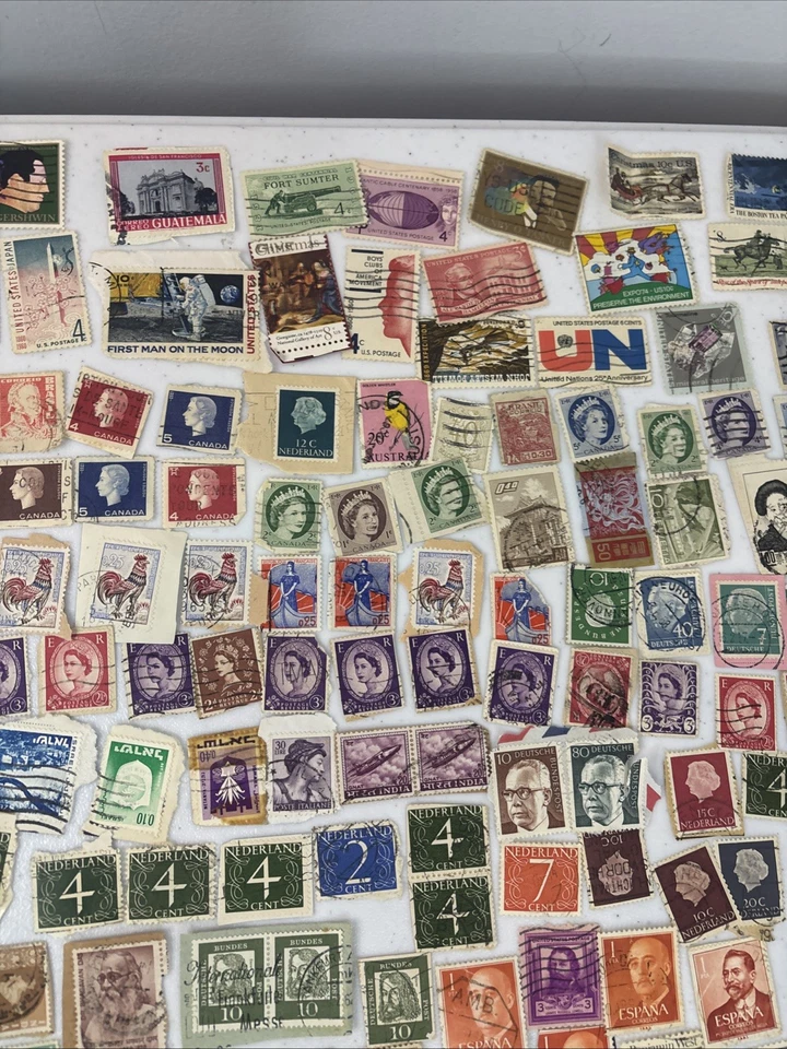 VTG Antique Stamp Collection Huge Lot Domestic Foreign RARE Collectible Set - Image 4 of 4