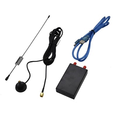 100KHz-1.7GHz UV HF RTL SDR Software Defined Radio Tuner Receiver USB& Cable