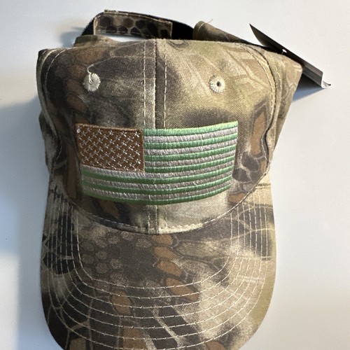 Kryptek Camo Adjustable Baseball Cap W/FDM Logo