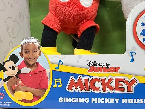Disney Mickey “Hot Dog Song” Singing Plush Musical Interactive Toys & Games - Picture 5 of 5