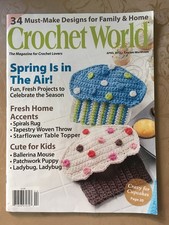 Crochet World Magazine April 2012 Spring