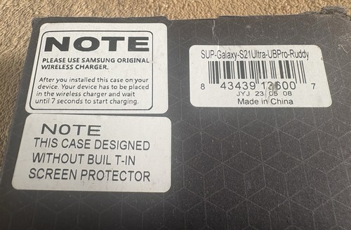 Unicorn Beetle Pro Series Hülle für Samsung Galaxy S21 Ultra 5G (6,8 Zoll), robust - Bild 2 von 5