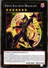 EBON ILLUSION MAGICIAN YuGiOh YU GI OH Custom Anime Collectible Card