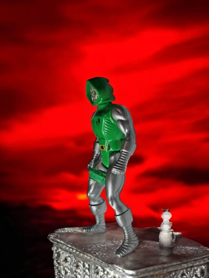 Figura de acción Dr. Doom vintage Marvel Secret Wars Mattel 1984 suelta Foto 3 de 3
