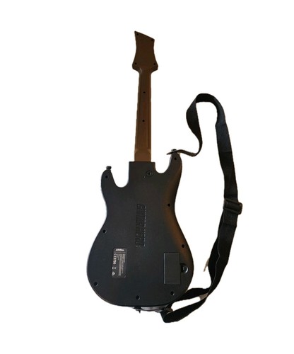 Activision Guitar Hero Power Wireless Guitar Xbox 360 PS3 Black Gold 654 Tested - Picture 2 of 3