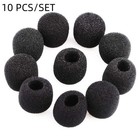 Microphone Cover Microphone Cover Microphone Foam 10Pcs Car Spare Parts
