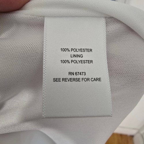 Just Taylor Blue White Chiffon Maxi Dress Sleeveless Bohemian Cottage Size 8 - Picture 7 of 9