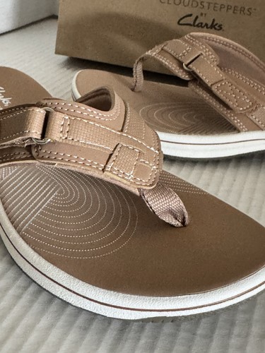 CLARKS Cloudsteppers Women’s Sz 7 M BREEZE SEA Warm Beige NWB MSRP $55 - Bild 3 von 6