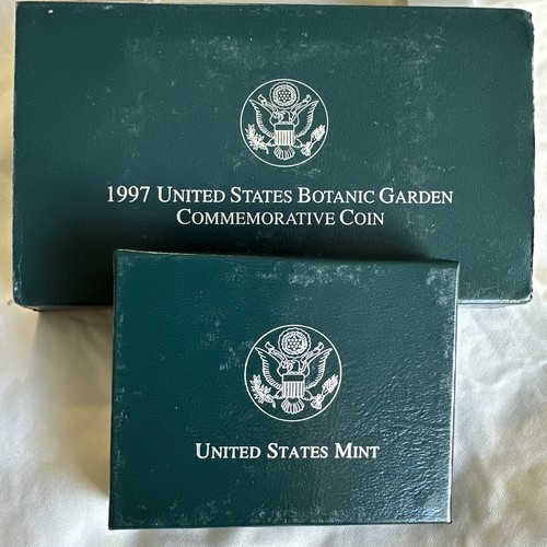 1997-P PP Botanischer Garten 1820-1995 Gedenkmünze Silber Dollar 1 $ - Bild 5 von 5